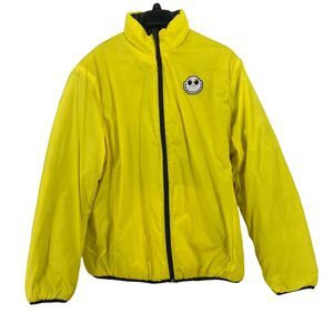 Disney Nightmare Before Christmas Jack Skellington Reversible Jacket Mens Large